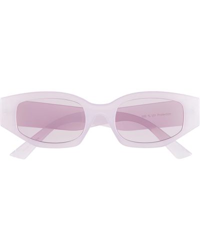 BP. Slim Cat Eye Sunglasses - Pink