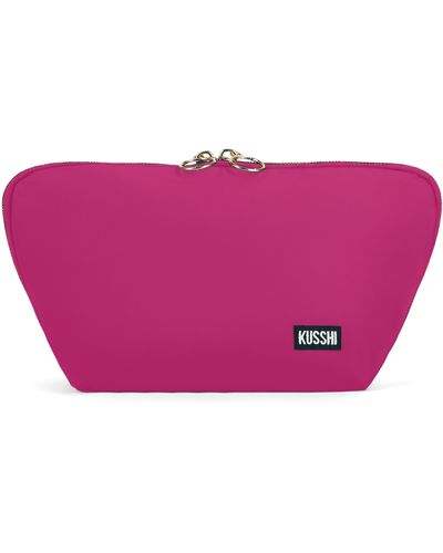 KUSSHI Signature Makeup Bag - Pink