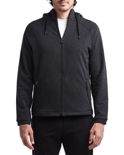 PUBLIC REC Weekend Zip Up Hooded Jacket - Black
