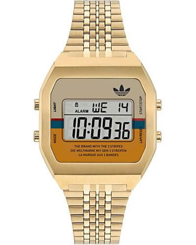 adidas Digital Two Bracelet Watch - Metallic