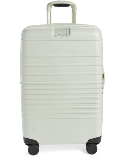 BEIS The Carry-on Roller Suitcase - White