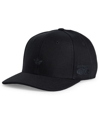 adidas Modern Canvas Baseball Cap - Black