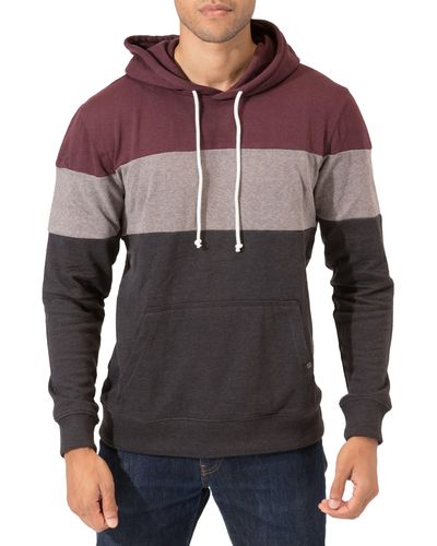 Threads For Thought Romero Colorblock Linen Blend Hoodie - Multicolor