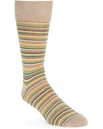 Nordstrom Multistripe Dress Socks - Multicolor