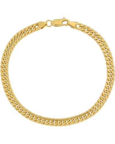 Bony Levy Cuban Chain Bracelet - Metallic