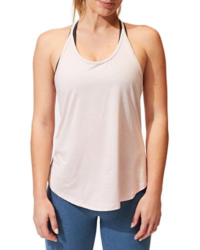 Threads For Thought Cassie Performance Tank - White