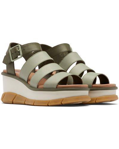 Sorel wedge hotsell sandals sale