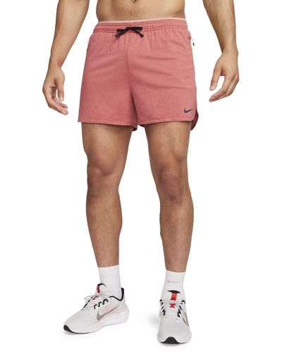 Nike Run Division Stride Running Shorts - Pink