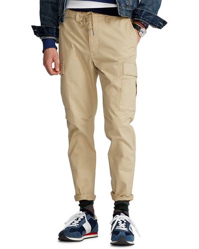 Polo Ralph Lauren Stretch Cotton Cargo Pants - Natural