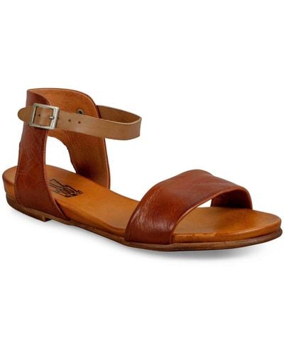 Miz Mooz Alanis Flat Sandal - Brown