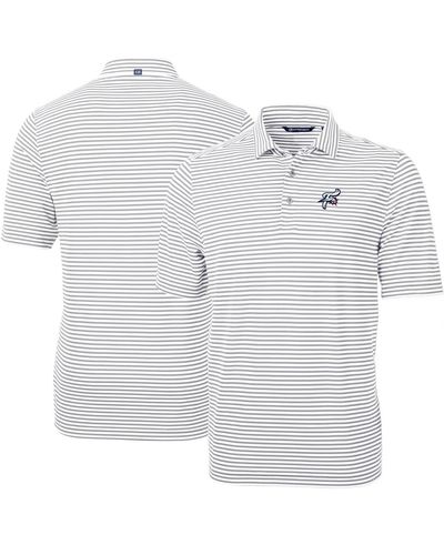Cutter & Buck Reading Fightin Phils Drytec Virtue Eco Pique Stripe Recycled Polo At Nordstrom - White