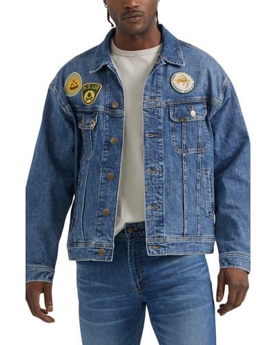 Lee Jeans Camp Rider Denim Jacket - Blue