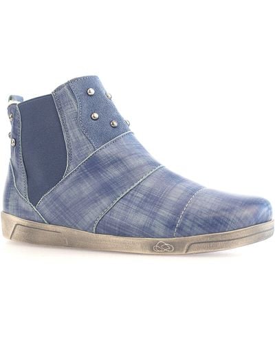 Cloud Afra Wool Lined Boot - Blue
