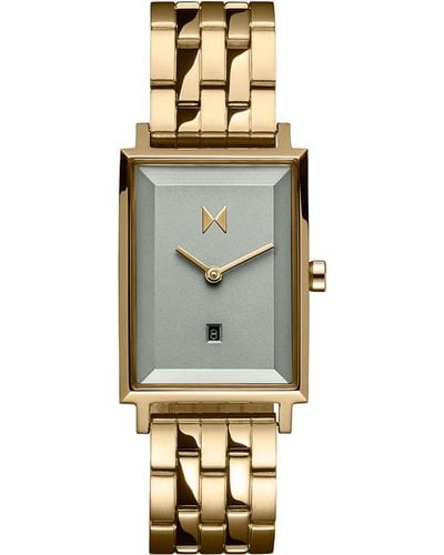 MVMT Signature Square Bracelet Watch - Metallic