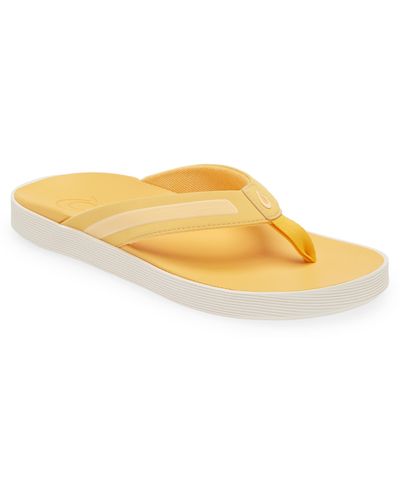 Olukai Leeward Flip Flop - Yellow
