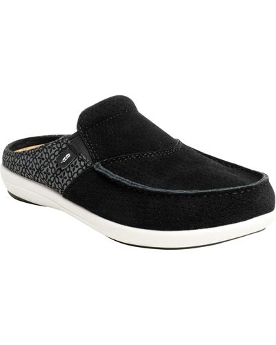 Revitalign Siesta Orthotic Clog Sneaker - Black