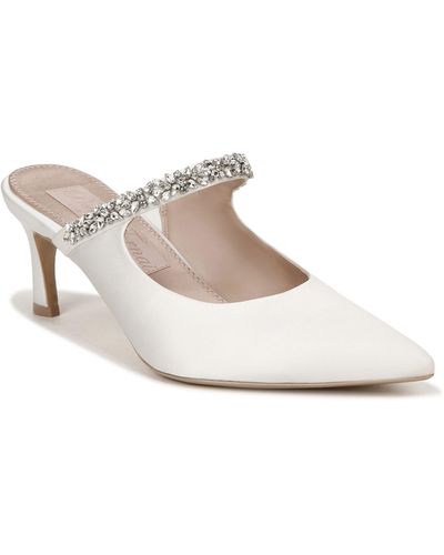 Naturalizer Pnina Tornai For Liefde Pointed Toe Mule - White