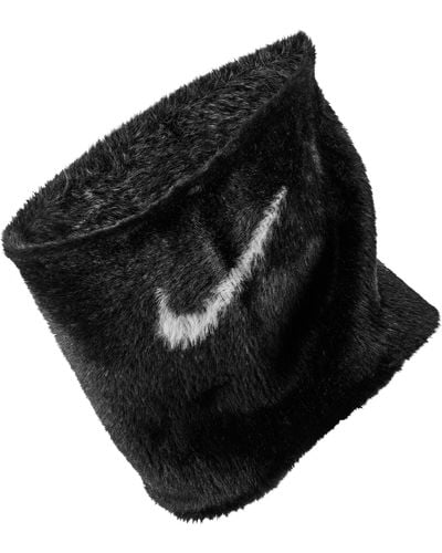 Nike Plush Knit Infinity Scarf - Black