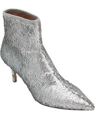 Charles David Amstel Pointed Toe Bootie - Gray