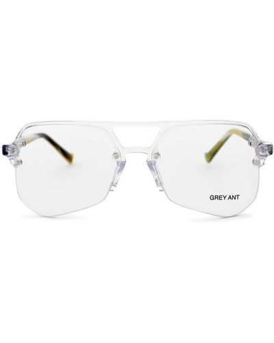 Grey Ant Yesway 62mm Aviator Optical Frames - Multicolor