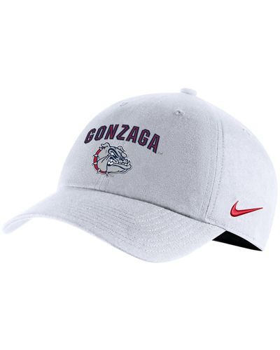 Nike Unisex Gonzaga Bulldogs Heritage86 Logo Performance Adjustable Hat At Nordstrom - White