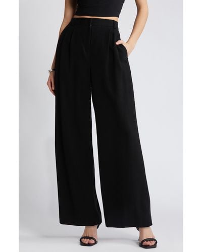 Express Gray Twill Wide Waistband Flare Editor Pant, $79