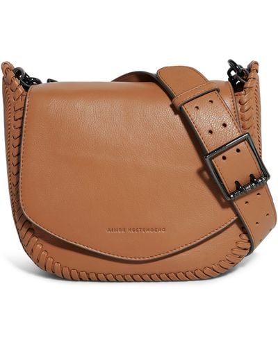 Aimee Kestenberg All For Love Leather Crossbody Bag - Brown