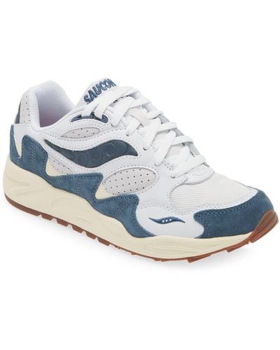 Saucony Grid Shadow 2 Ivy Prep Sneaker - White