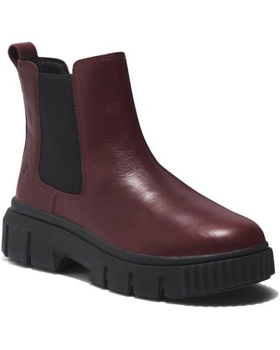 Timberland Greyfield Chelsea Boot - Purple