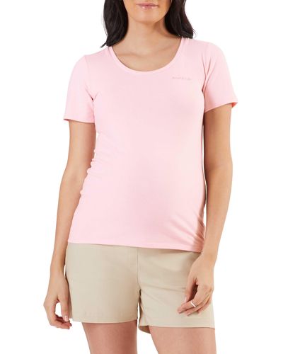 Stowaway Collection Mama Embroidered T-shirt - Pink