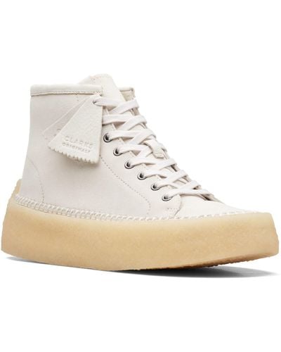 Clarks Clarks(r) Caravan Origin Mid Top Sneaker - White