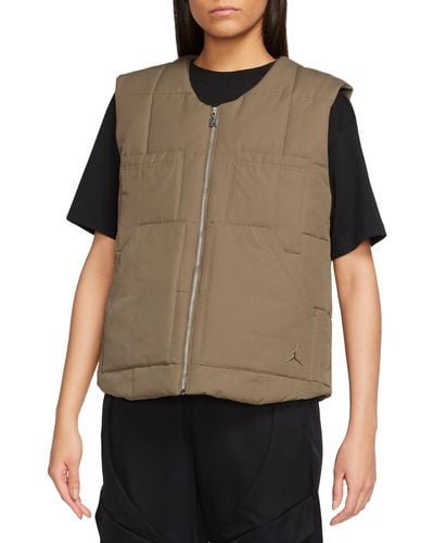 Nike Quilted Water Repellent Utility Vest - Black