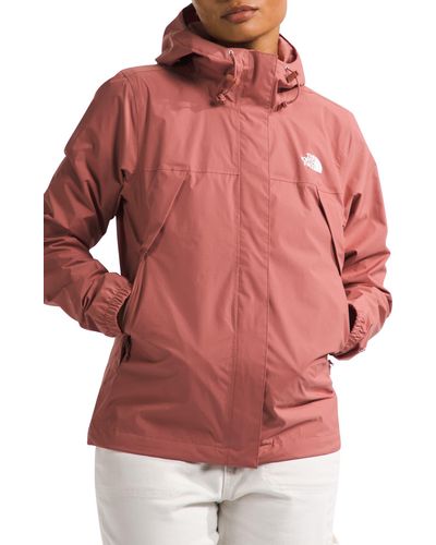 The North Face Antora Water Repellent Jacket - Red