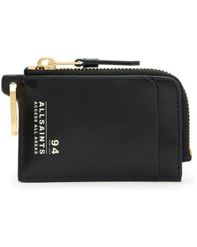 AllSaints Remy Access Wallet - Black