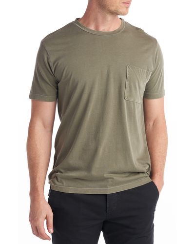 Rowan Asher Cotton Pocket T-shirt - Green