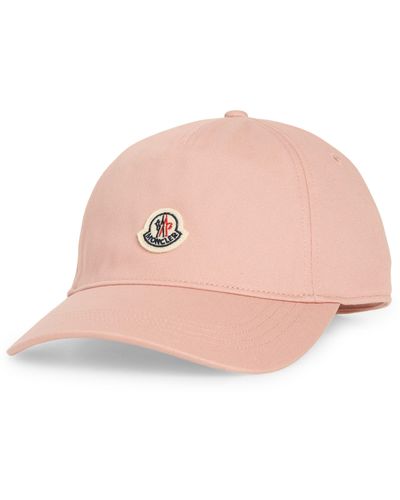 Moncler Archivo Dna Adjustable Baseball Cap - Pink