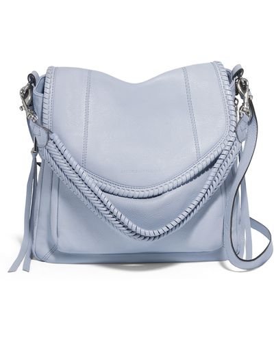Aimee Kestenberg All For Love Convertible Leather Shoulder Bag - Blue