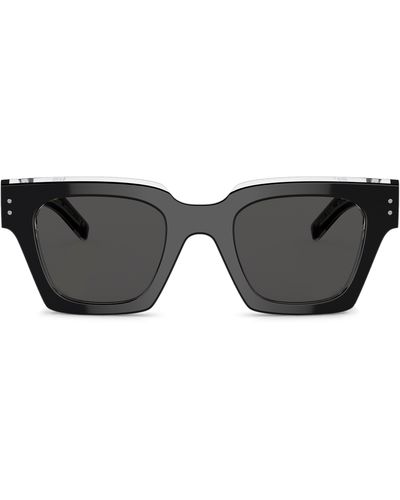 Dolce & Gabbana 48mm Square Sunglasses - Black