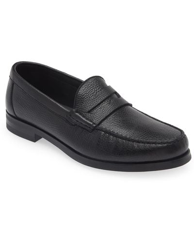 Canali Penny Loafer - Black