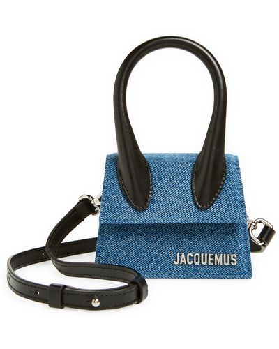 Jacquemus Le Chiquito Denim Crossbody Bag - Blue