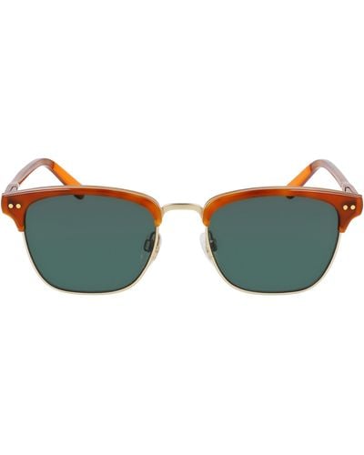 Shinola Runwell 52mm Square Sunglasses - Green