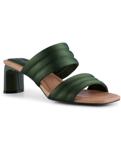 Shoe The Bear Sylvi Padded Strap Sandal - Green