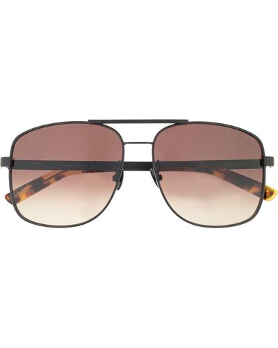 Pared Eyewear Uptown & Downtown 57.5mm Aviator Sunglasses - Multicolor