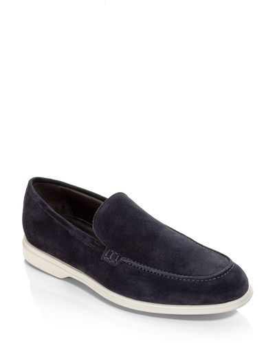 To Boot New York Cassidy Moc Toe Loafer - Blue