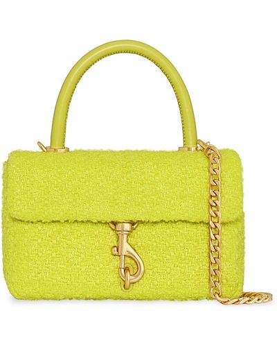 Rebecca Minkoff Edie Top Handle Bag - Yellow