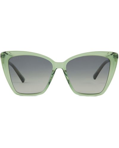 DIFF Becky Ii 55mm Cat Eye Sunglasses - Multicolor