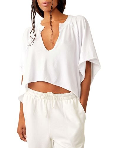 Fp Movement Reflect Relaxed Crop Top - White