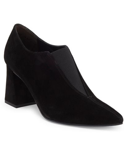 Paul Green Stacia Pointed Toe Bootie - Black