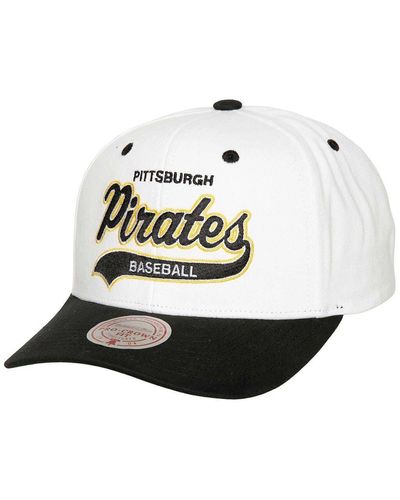 Mitchell & Ness Pittsburgh Pirates Cooperstown Collection Tail Sweep Pro Snapback Hat At Nordstrom - White