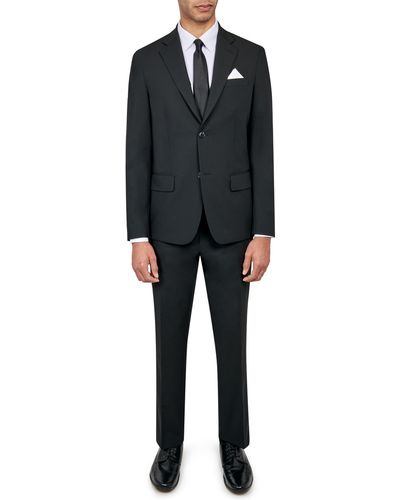 W.r.k. Slim Fit Performance Suit - Black